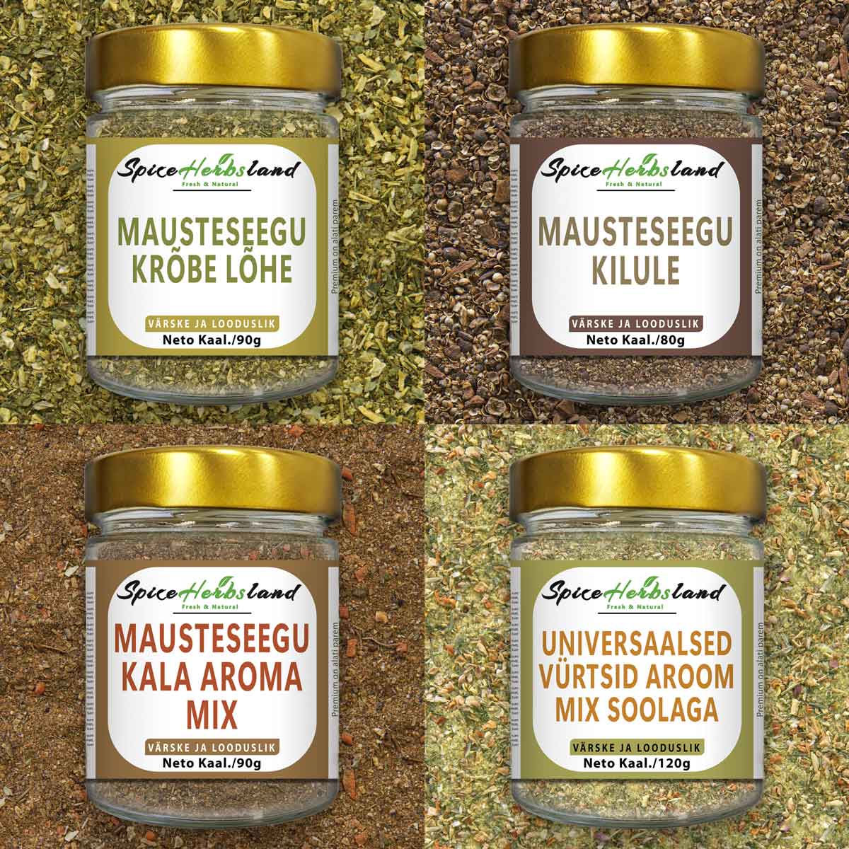 Kalade kollektsioon - 4 tk