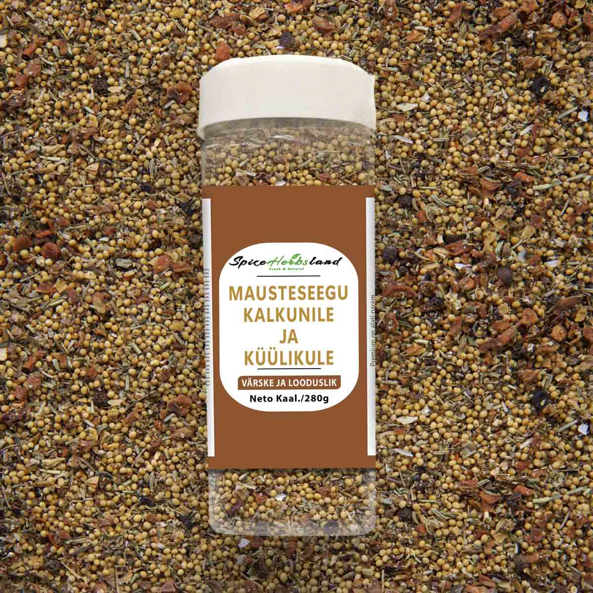 Maitsesegu kalkuni- ja küülikuliha jaoks