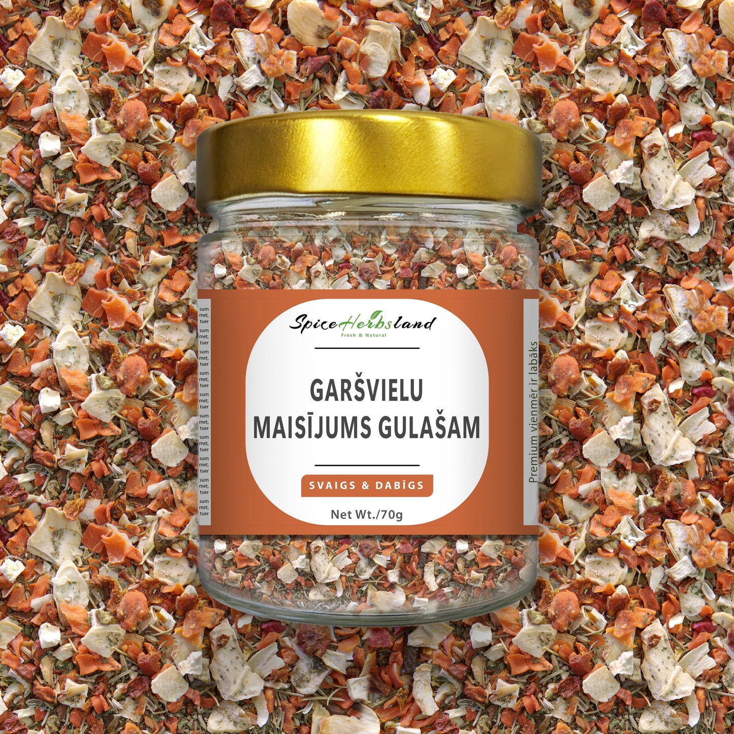 Garšvielu
Maisījums Gulsšam