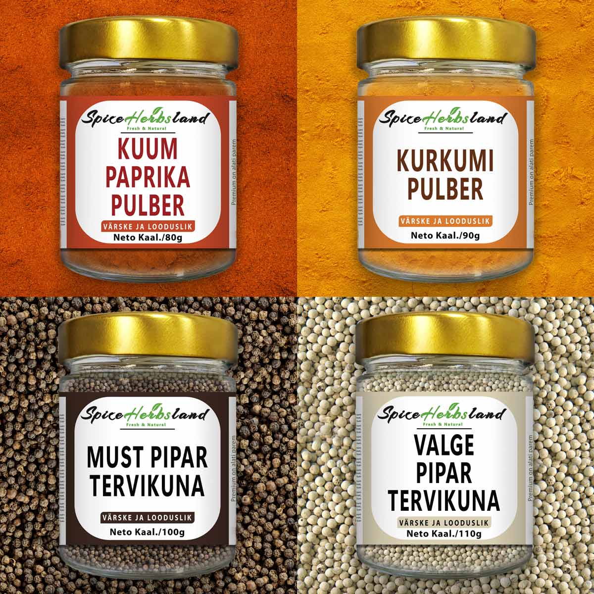 Kokkade kollektsioon - 4 tk