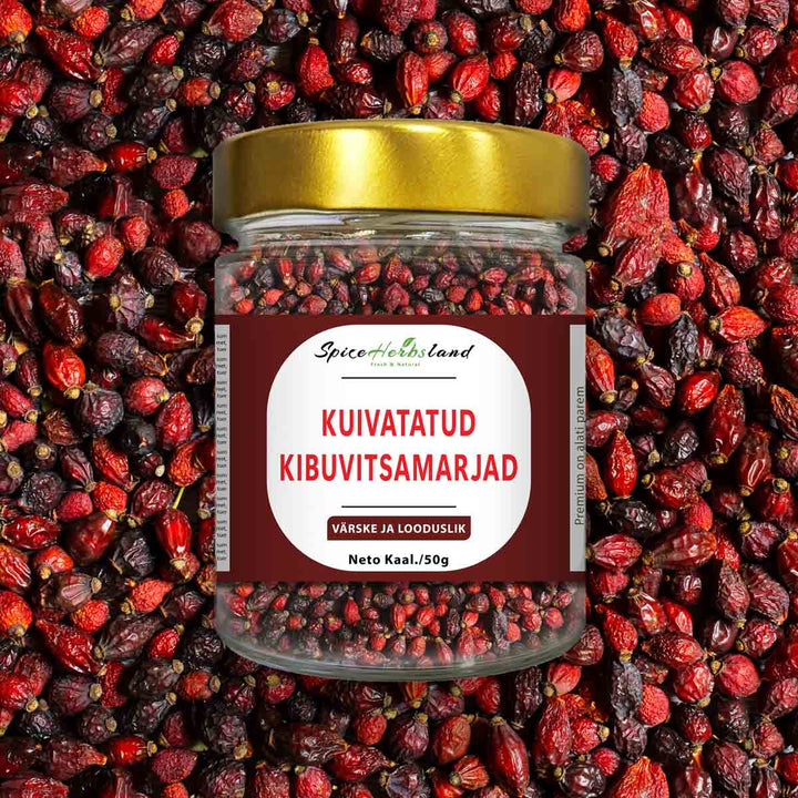 Kuivatatud loodusliku roosi puusad