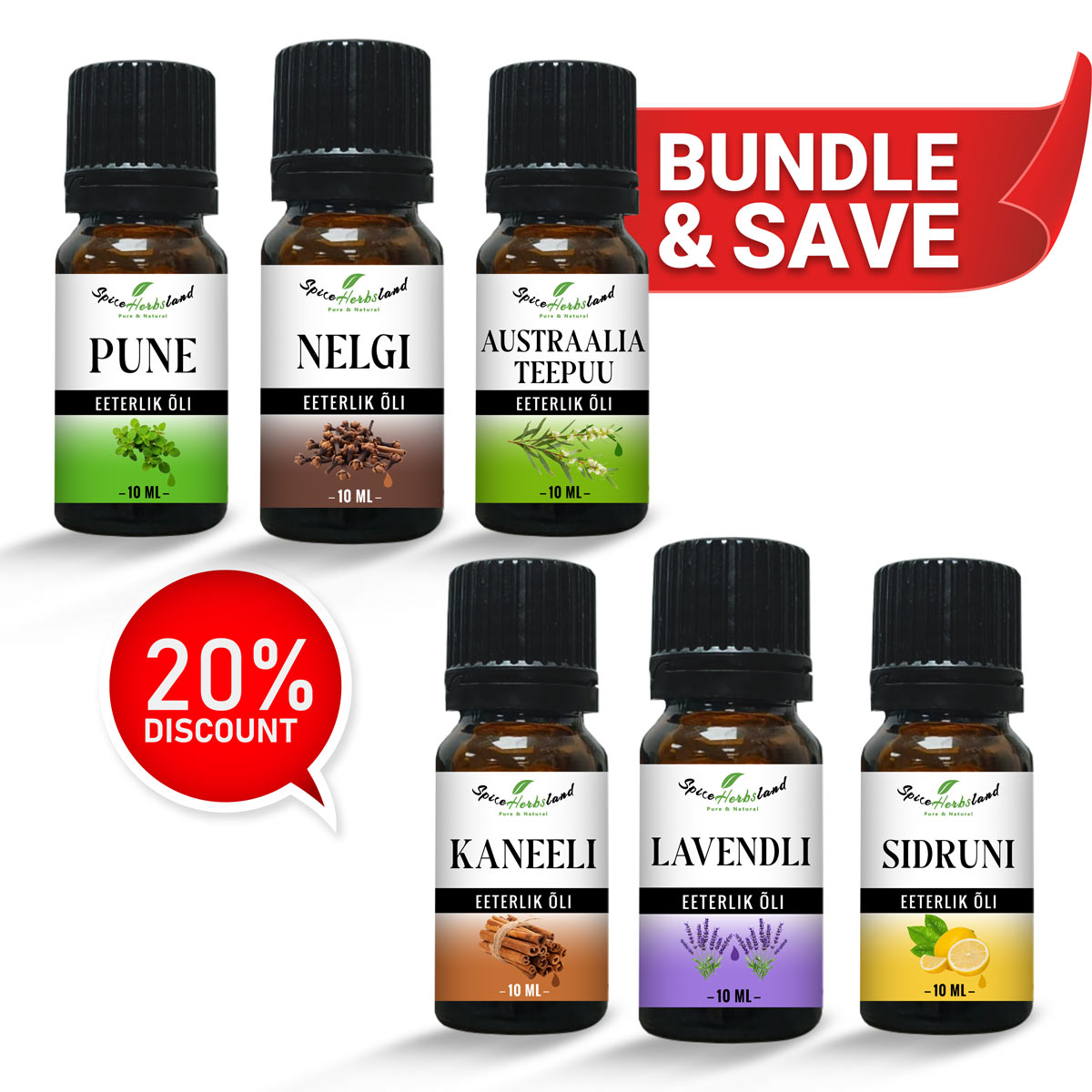 Looduslik tervendav - 6 kaupa