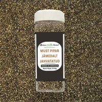 Must pipar jämedalt jahvatatud