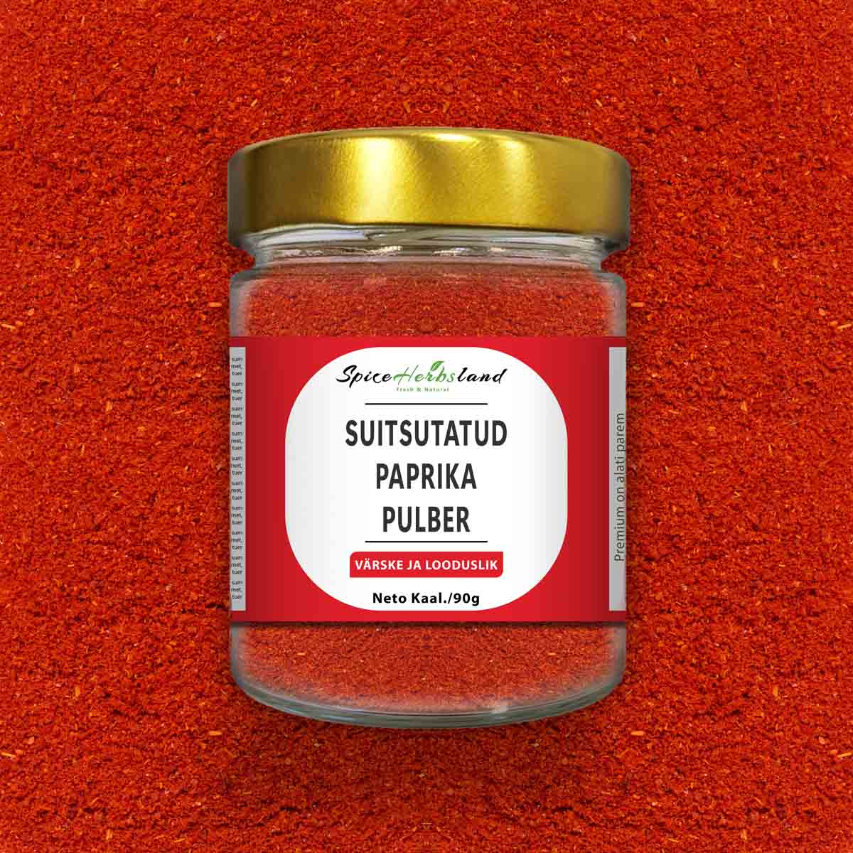 Suitsutatud paprikapulber