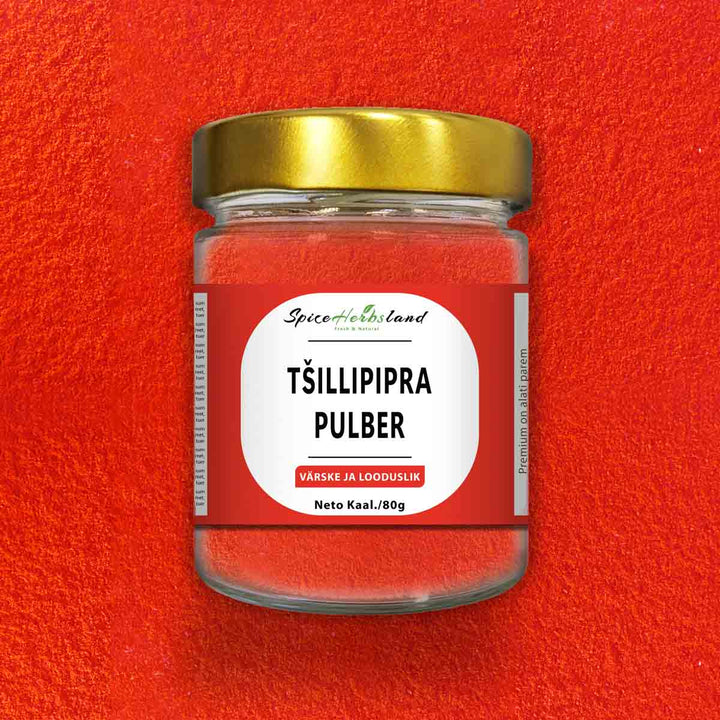 Tšillipipar Pulber 
