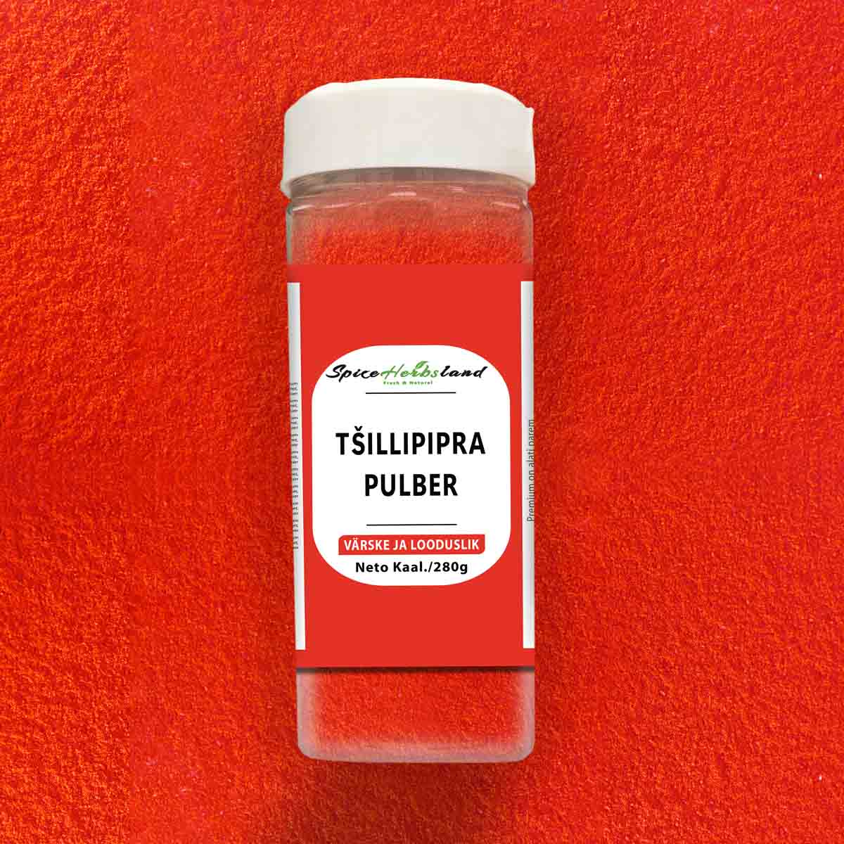 Tšillipipar jahvatatud