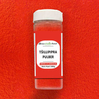 Tšillipipar jahvatatud